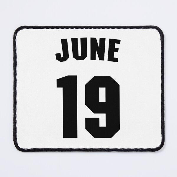 Item preview, Date of birth 19 June birthday gift sport design designed and sold by Panya-Design.