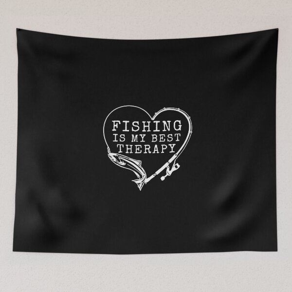 Item preview, Fishing is my Best Therapy designed and sold by connortees.