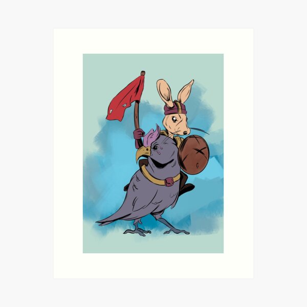 Item preview, Battle bunny designed and sold by jk-inc.