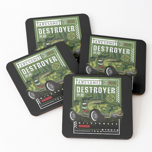 Item preview, Awesome Destroyer Soldier Car designed and sold by innazimovec.