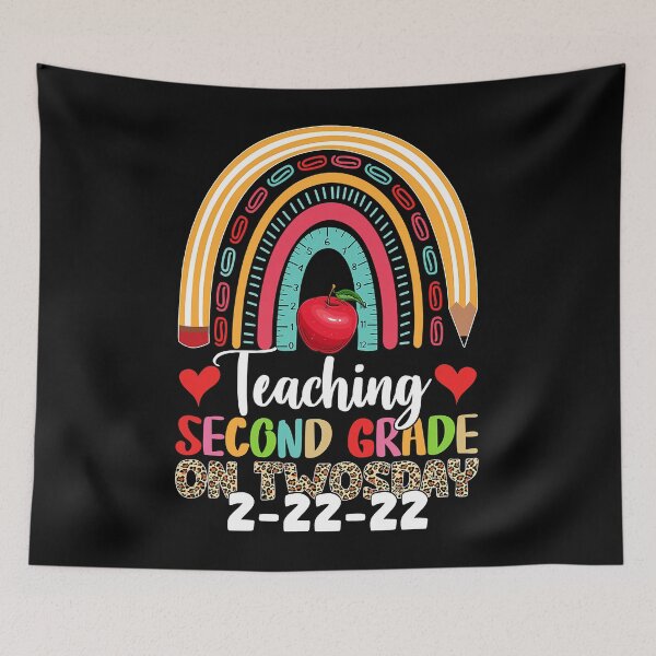 Item preview, Teaching 2nd Grade On Twosday 2-22-22 22nd February 2022 Tee T-Shirt designed and sold by CalackxiOta.