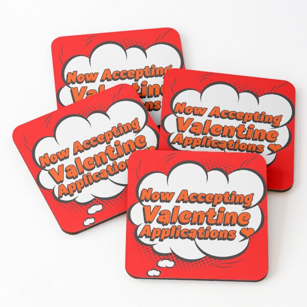 Item preview, Now Accepting Valentine Applications designed and sold by Echo Aesthetics.
