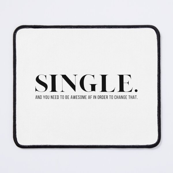 Item preview, SINGLE, BLACK TEXT designed and sold by imabbhey.