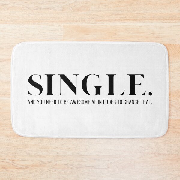 Item preview, SINGLE, BLACK TEXT designed and sold by imabbhey.