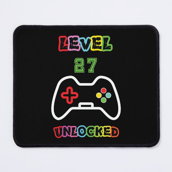 Item preview, Level 27 Unlocked, 27th Birthday Gift designed and sold by jain-ravi002.