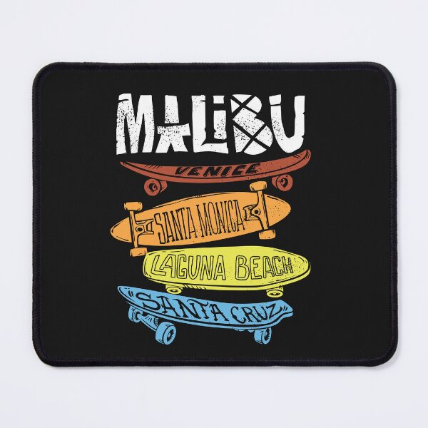 Item preview, Malibu t-shirt, santa monica laguna beach, venice skatebord designed and sold by NOURnina.
