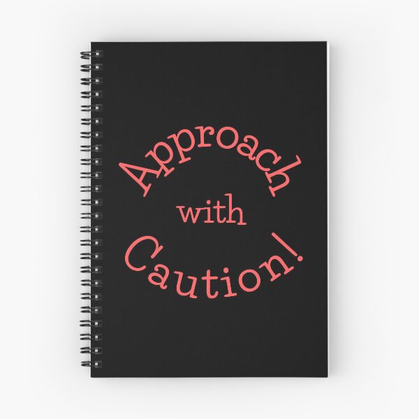 Item preview, Approach with Caution - funny word art designed and sold by Jamiecsmith1986.