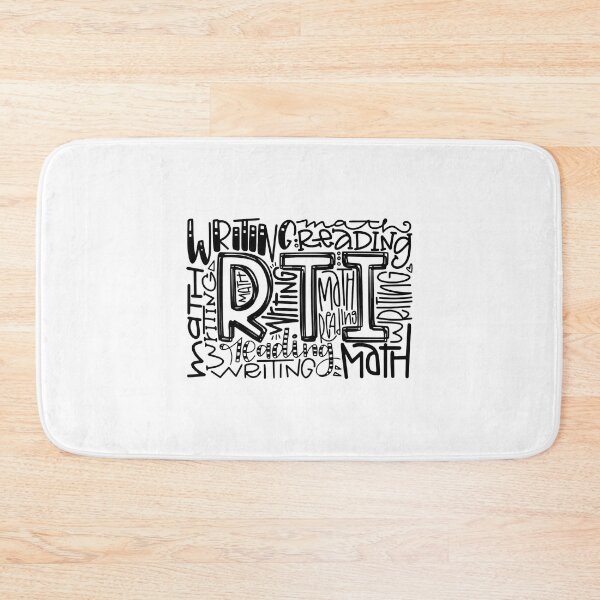 Item preview, RTI Typography Response Intervention Teacher School Team T-Shirt designed and sold by CalackxiOta.
