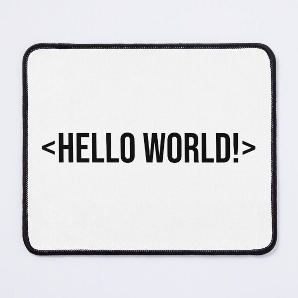 Item preview, Hello World designed and sold by MattForbesDev.