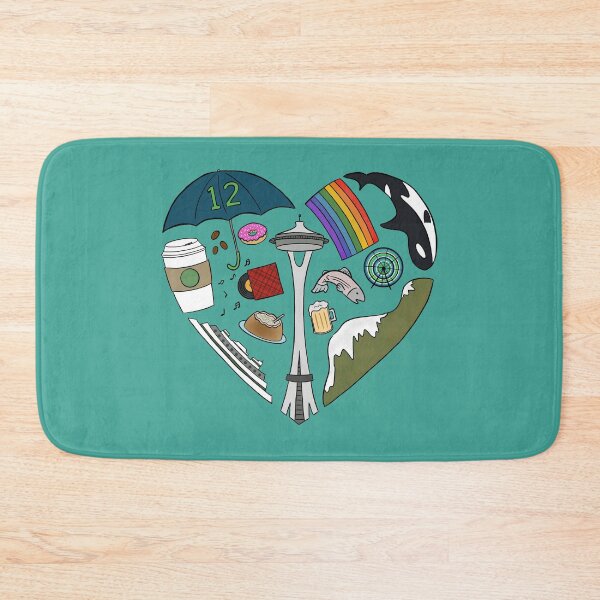 Item preview, Seattle Love v2 designed and sold by cupcakecandice.