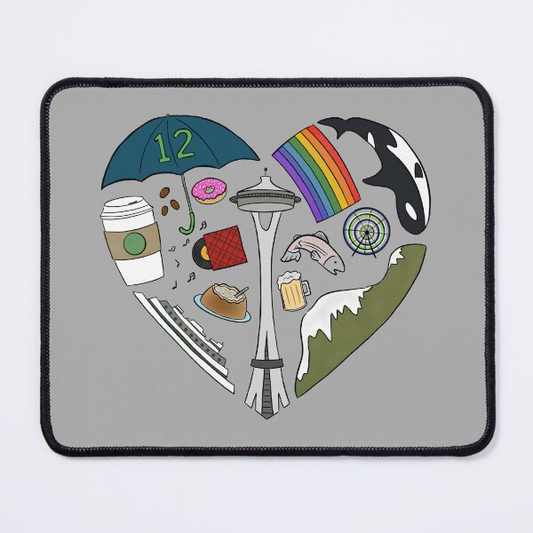 Item preview, Seattle Love v2 designed and sold by cupcakecandice.