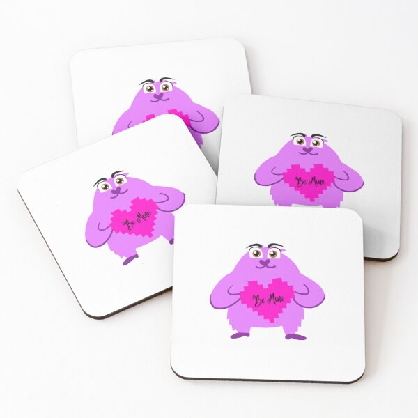 Item preview, Be Mine Monster With Heart designed and sold by LMoonDesigns.