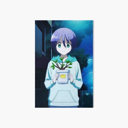 Tonikaku kawaii , scared Nasa cute fanart Art Board Print by Anna