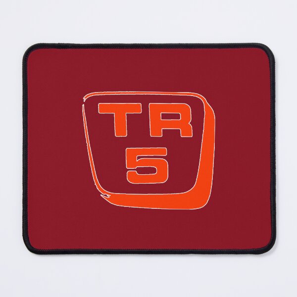 Item preview, Triumph TR5 1960s classic car logo red designed and sold by soitwouldseem.