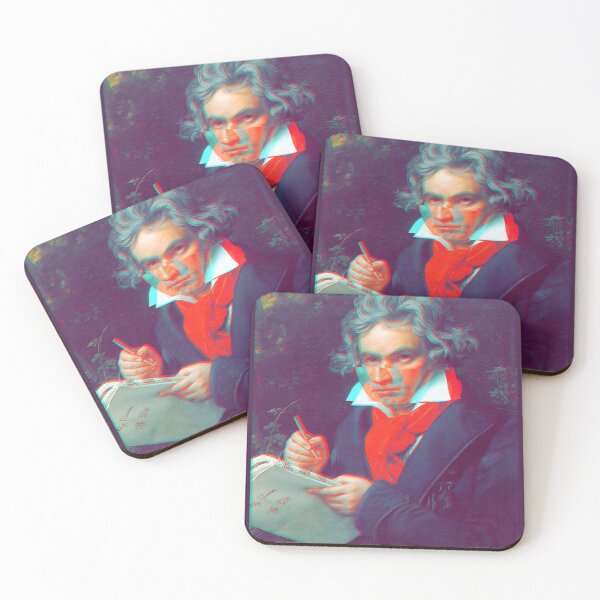Item preview, Beethoven painting face distorted designed and sold by philbraxton.