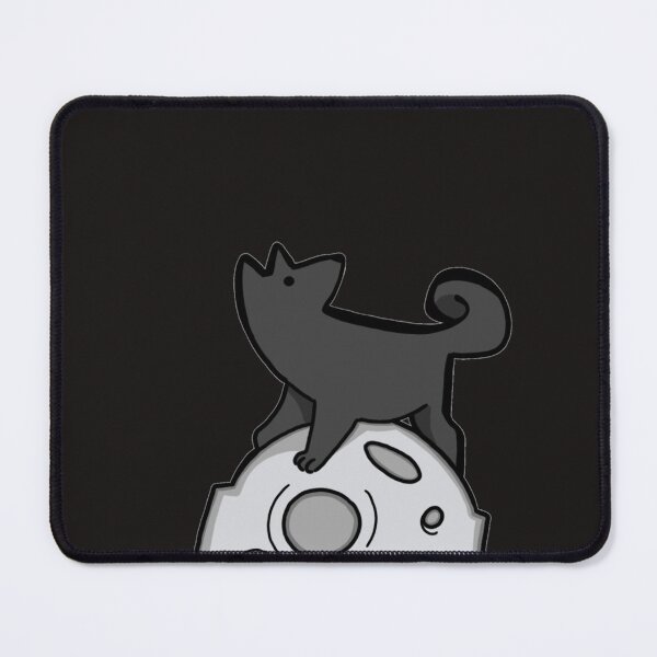 Item preview, No Dogs On the Moon Sticker designed and sold by KiliDrennan.