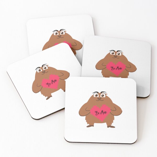 Item preview, Be Mine Monster With Heart - Valentines designed and sold by LMoonDesigns.