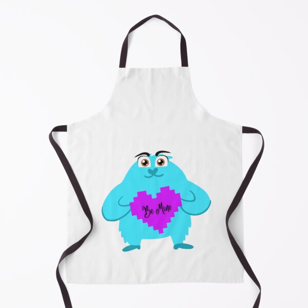 Item preview, Be Mine Monster With Heart - Valentines designed and sold by LMoonDesigns.
