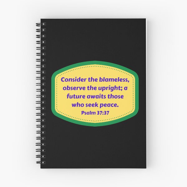 Item preview, Bible Verse Psalms 37:37 designed and sold by Prayingwarrior.