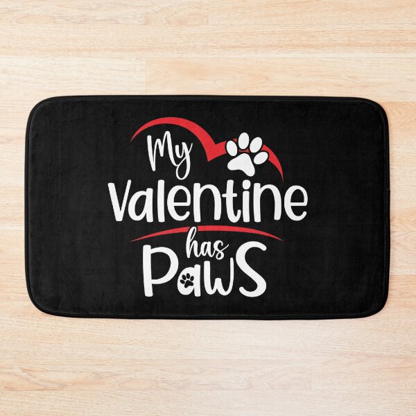 Item preview,  My Valentine Has Paws, Best Valentine's Day Gift Idea For Pet Lovers designed and sold by trendyshopy.