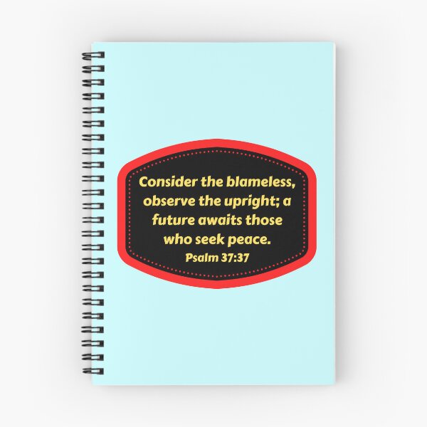 Item preview, Bible Verse Psalms 37:37 designed and sold by Prayingwarrior.