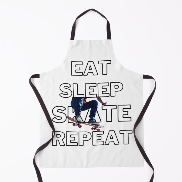Item preview, Eat Sleep Skate Repeat Skater Guy designed and sold by LuckyKermit.