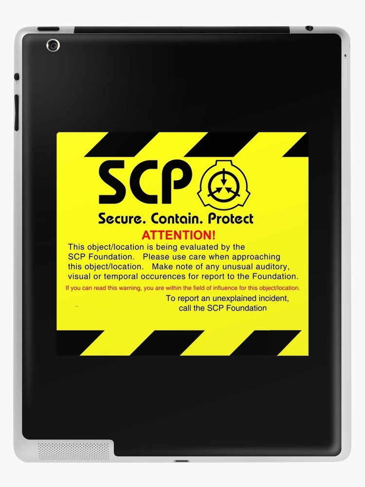 SCP Foundation Warning Attention Sticker for Sale by Yu-u-Ta