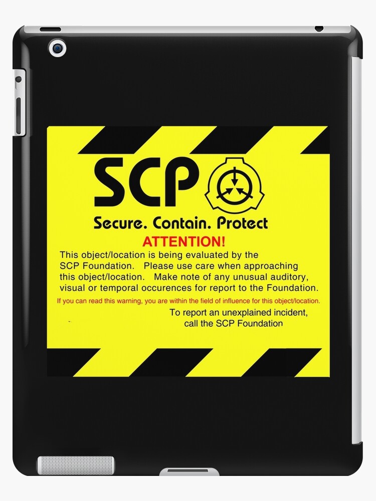 SCP Foundation Warning Attention Art Board Print for Sale by Yu-u-Ta