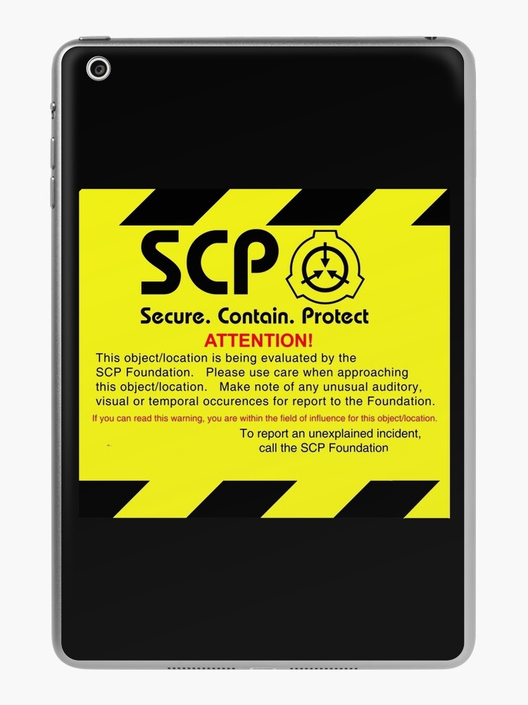 SCP Containment Breach (Disney) | iPad Case & Skin