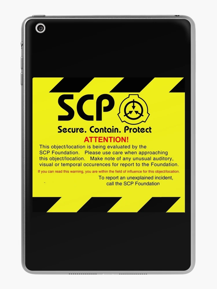 SCP Containment Breach (Disney) iPad Case & Skin for Sale by