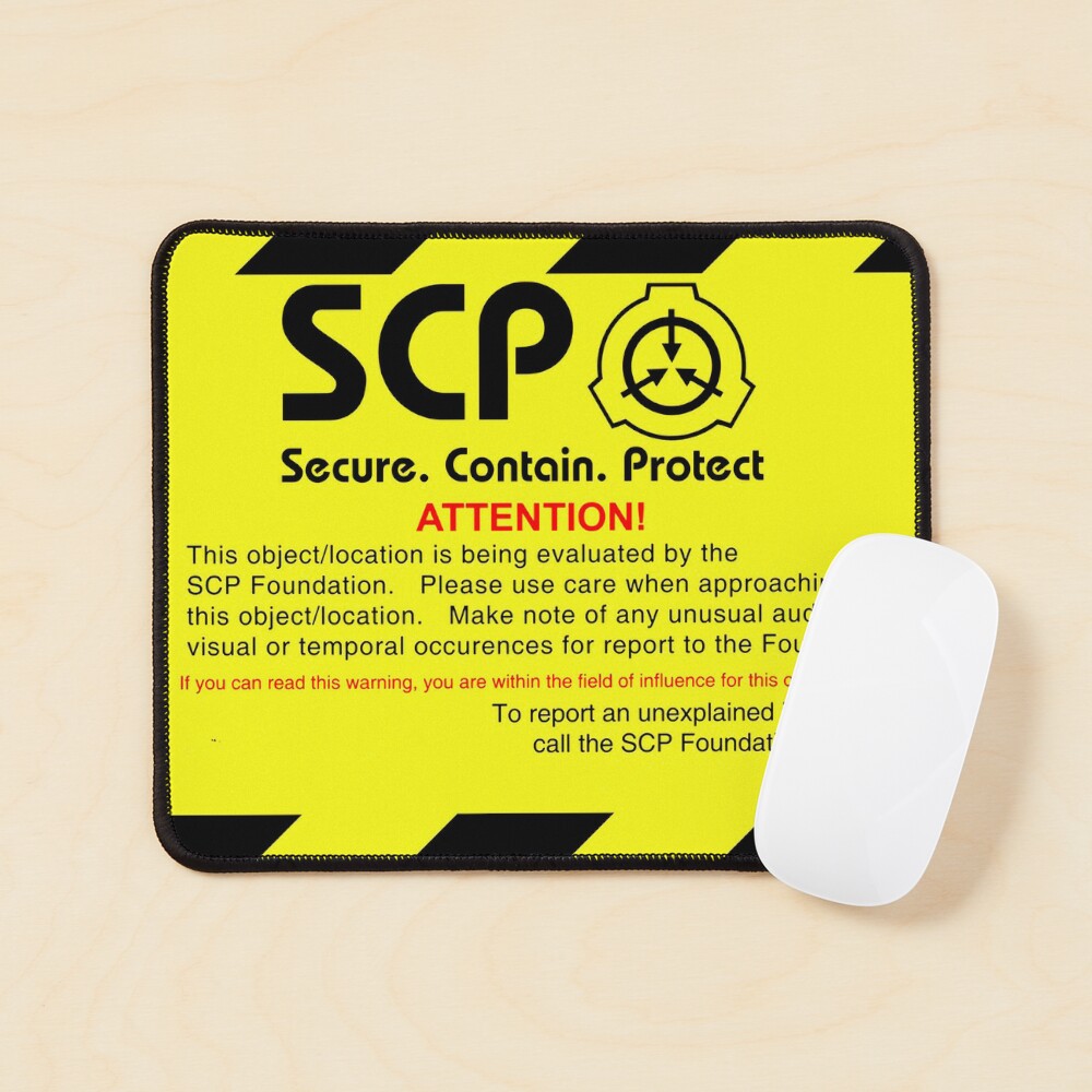 SCP Foundation Warning Attention Art Board Print for Sale by Yu-u-Ta