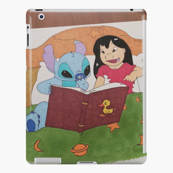 Funda y vinilo para iPad for Sale con la obra «Dibujo de cumpleaños de Lilo  y Stitch Lilo Pelekai» de JakeGoodwin