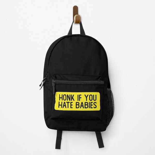 Item preview, Honk If You Hate Babies Funny Bumper designed and sold by Sour Soul.