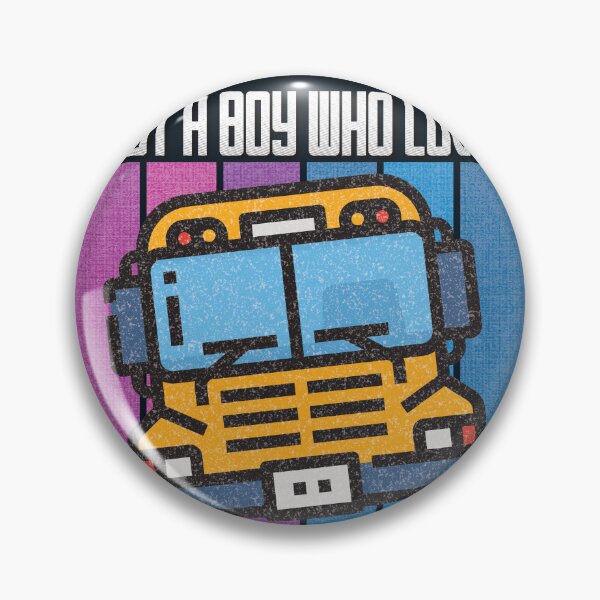 Item preview, Just a boy who loves school buses - funny quote designed and sold by VichallanStudio.