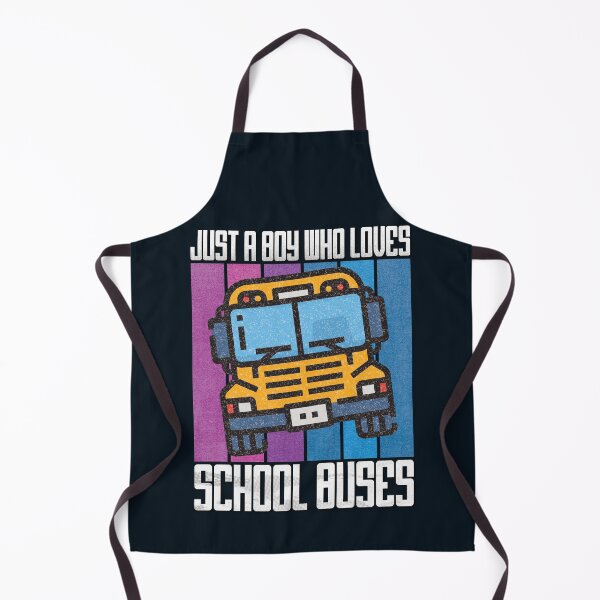 Item preview, Just a boy who loves school buses - funny quote designed and sold by VichallanStudio.