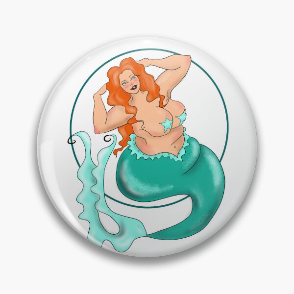 Item preview, Fat mermaid designed and sold by HelenaPremudra.