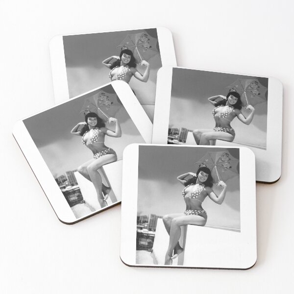 Item preview, Bettie Beauty Bikini Poster designed and sold by geralhops.