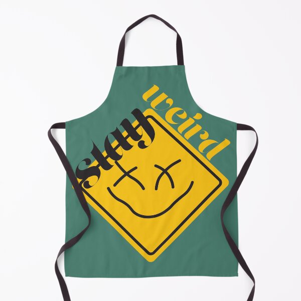Item preview, Stay weird road sign with face designed and sold by JellaDelta.