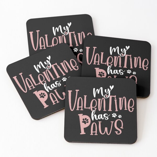 Item preview,   My Valentine Has Paws, Best Valentine's Day Gift Idea For Pet Lovers designed and sold by trendyshopy.