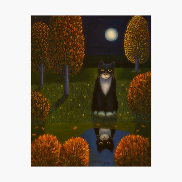 Item preview, The cat and the moon designed and sold by Veikko  Suikkanen.