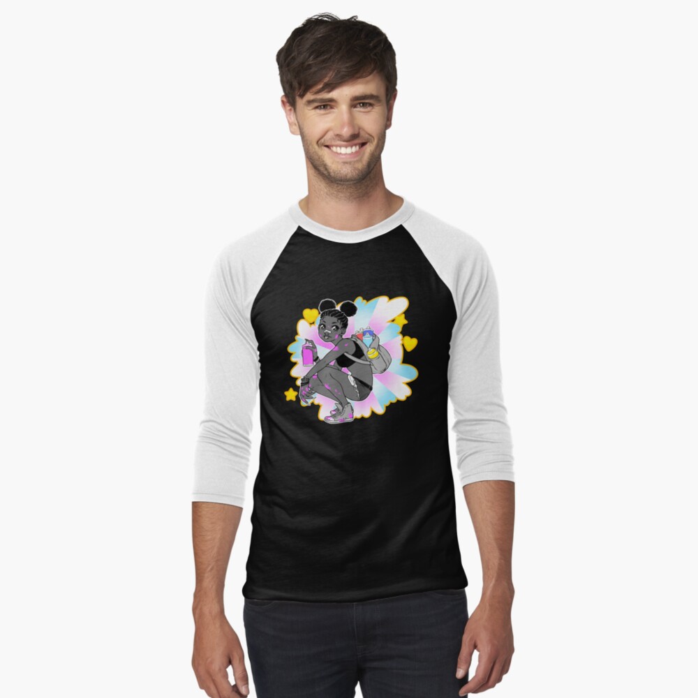 Item preview, Baseball ¾ Sleeve T-Shirt designed and sold by cricketbat.