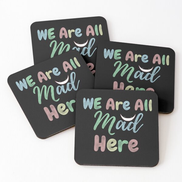 Item preview, Alice in wonderland, Cheshire Cat, WE Are All Mad Here designed and sold by Anastasiia87.