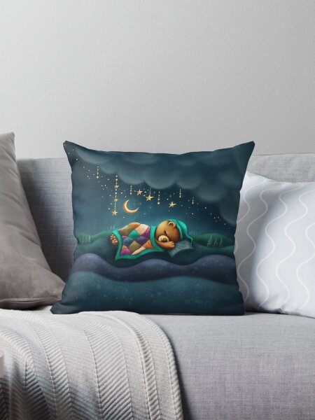 Item preview, Cute sleeping bear  designed and sold by Elena Schweitzer.