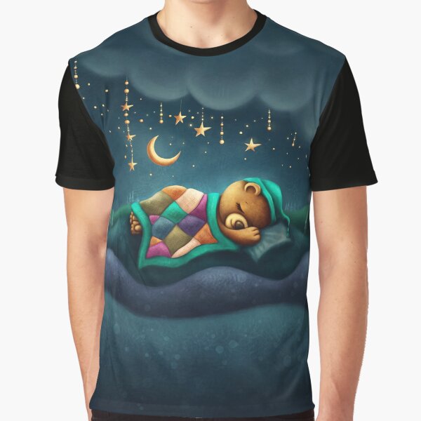 Item preview, Cute sleeping bear  designed and sold by Elena Schweitzer.