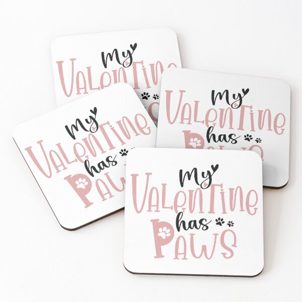 Item preview,   My Valentine Has Paws, Best Valentine's Day Gift Idea For Pet Lovers designed and sold by trendyshopy.