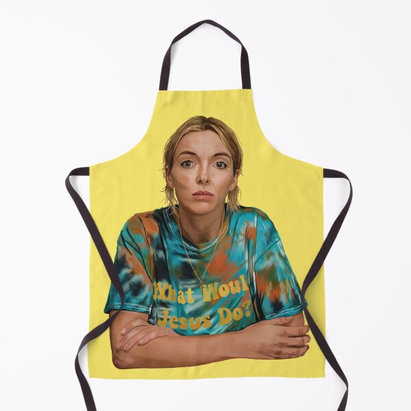 Item preview, What Would Jesus Do? Villanelle Killing Eve Season 4 , S4 first look Jodie Comer designed and sold by rikiiart.