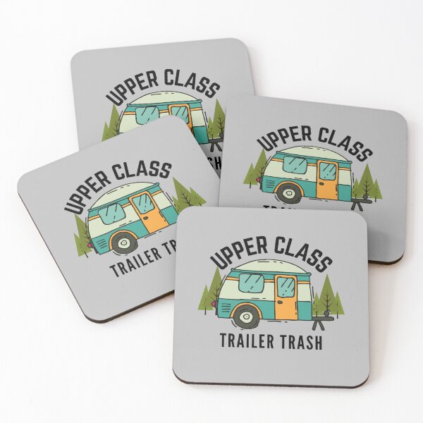 Item preview, Upper Class Trailer Trash (Camping Lover Gift) designed and sold by i-longmanshop.