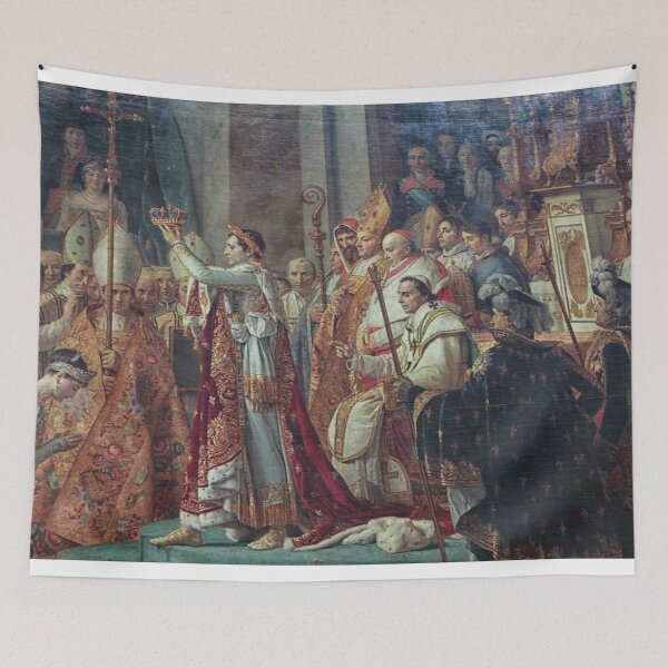 Item preview, Coronation of Napoleon painting by Jacques Louis David in 1807 designed and sold by Photopat.