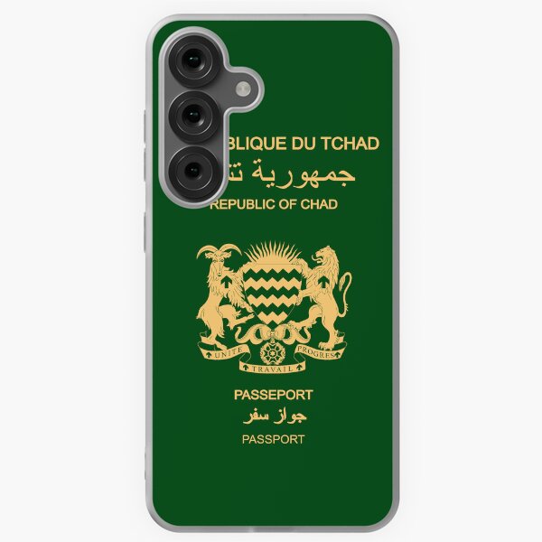 Item preview, Chad passport  designed and sold by Travellerz.