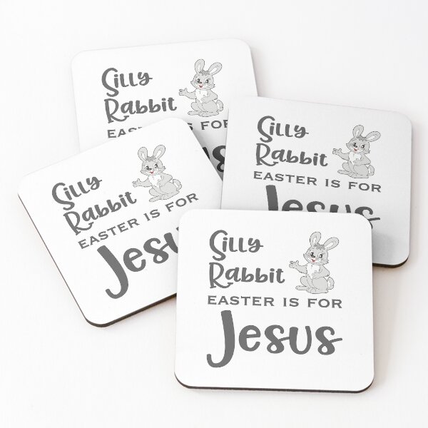 Item preview, Christian Design - Silly Rabbit, Easter is for Jesus designed and sold by simplydesignart.